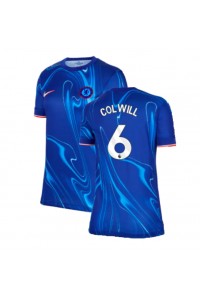 Chelsea Levi Colwill #6 Voetbaltruitje Thuis tenue Dames 2024-25 Korte Mouw